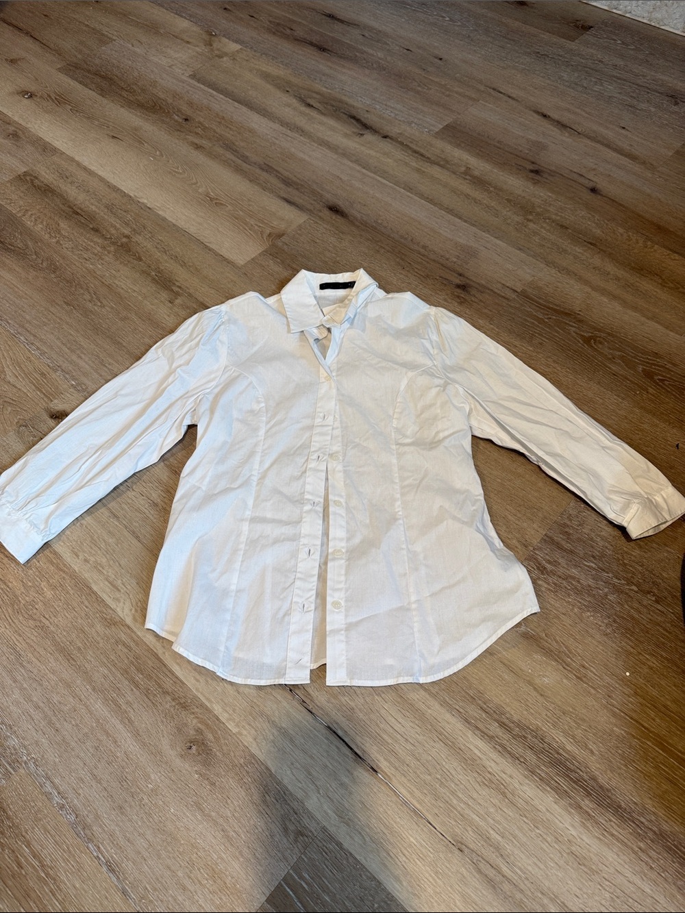 The Limited White Button-Front Womens Shirt - Tailored Fit